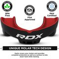 Protector maxilar RDX Mouth Guard red/black 2