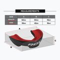 Protector maxilar RDX Mouth Guard red/black 4
