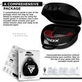 Protector maxilar RDX Mouth Guard red/black 5