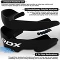 Protector maxilar RDX Mouth Guard black 2