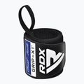 Suporturi pentru încheietura mâinii RDX WR11 Gym Wirst Wrap black/blue