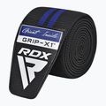 Apărători pentru genunchi RDX KR11 Gym Knee Wrap black/blue 4