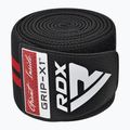 Apărători pentru genunchi RDX KR11 Gym Knee Wrap black/red 2