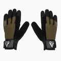Mănuși de antrenament RDX W1F Full Finger army green 2