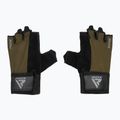 Mănuși de antrenament RDX W1H Gym Workout army green 2