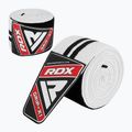 Benzi pentru genunchi RDX Compression Elasticated Knee Wrap white 3