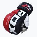 Mănușă de grappling RDX REX T6 Plus roșu 2