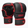 Mănuși de grappling RDX F6 Shooter Grappling red 2