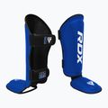 Apărători pentru tibie RDX T1 Shin Instep Guards blue/white 2
