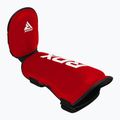 Apărători de tibii și picioare RDX T1 Shin Instep Molded King red/white 5