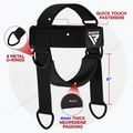 Harnașament pentru ridicarea greutăților  RDX H2 Neck Harness For Weight Lifting black 3
