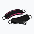 Curele cu cârlig pentru gleznă RDX A4 Ankle Straps For Gym Cable Machine pink 4