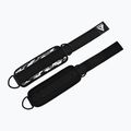 Curele cu cârlig pentru gleznă RDX A4 Ankle Straps For Gym Cable Machine grey 4