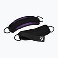 Curele cu cârlig pentru gleznă RDX A4 Ankle Straps For Gym Cable Machine purple 4