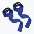 Curele pentru ridicat greutăți RDX W1 Weight Training Wrist Straps blue 2