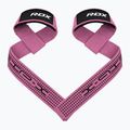 Curele pentru ridicat greutăți RDX S4 Weightlifting Wrist Straps pink 2