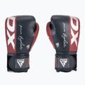 Mănuși de box RDX REX F4 negru/roșu BGR-F4MU-10OZ
