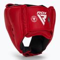 Cască de box RDX Boxing Head Guard AS1 red 3