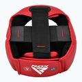 Cască de box RDX Boxing Head Guard AS1 red 2