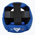 Cască de box RDX Boxing Head Guard AS1 blue 3