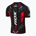 Tricou de antrenament pentru bărbați RDX IMMAF Approved Half Sleeves Compression red 2