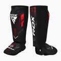Apărătoare pentru tibii și picioareRDX IMMAF Approved Neoprene Shin Instep red 3