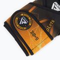 RDX Weight Lifting X1 Long Strap mănuși de antrenament negru / galben WGN-X1Y 4