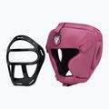 Cască de box RDX Guard Grill T1 pink 4