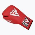 Mănuși de box RDX Apex Competition Fight Lace Up Boxing red 2