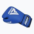 Mănuși de box RDX Apex Sparring Training Boxing Hook & Loop blue 3