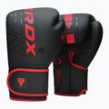 Sac de box RDX F6 Junior Punch Bag + Boxing Gloves matte red 2