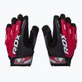 Mănuși de antrenament RDX Sublimation negru-roșu WGS-F43RP 3