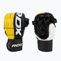 Mănuși de grappling RDX T6 negru/galben GGR-T6Y 3