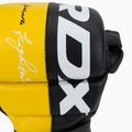 Mănuși de grappling RDX T6 negru/galben GGR-T6Y 5