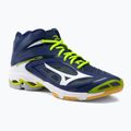 Încălțăminte de volei pentru bărbați Mizuno Wave Lightning Z3 Mid, albastru, V1GA170571