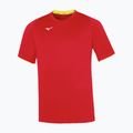 Tricou de antrenament pentru copii Mizuno Core SS red/yellow fluo