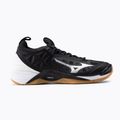Încălțăminte de volei pentru bărbați Mizuno Wave Momentum, negru, V1GA191204 2