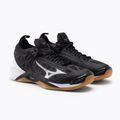 Încălțăminte de volei pentru bărbați Mizuno Wave Momentum, negru, V1GA191204 5