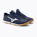 Mizuno Rebula Sala Elite IN ghete de fotbal pentru bărbați albastru marin Q1GA202001 5