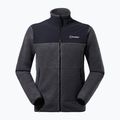 Bluză polar pentru bărbați Berghaus Syker AM grey pinstripe/jet black 6