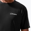 Tricou bărbătesc Berghaus 24/7 Tech Basecrewss negru/negru pentru bărbați 5