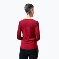 Longsleeve de antrenament pentru femei Berghaus Voyager Tech Tee Basecrew syrah/red dahlia 3