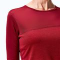 Longsleeve de antrenament pentru femei Berghaus Voyager Tech Tee Basecrew syrah/red dahlia 6