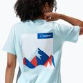 Tricou pentru femei Berghaus Boyfriend Dolomites iced aqua 6