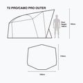 Nash Tackle Titan Titan T2 Camo Pro cort de pescuit verde T4236 8
