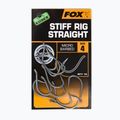 Fox Edges cârlige pentru crap Armapoint Stiff Rig Drept gri CHK164 2