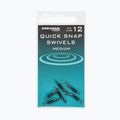 Drennan Quick Snap Swivels 6 buc. negru TGQSS018