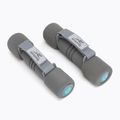 Gantere Reebok 2 x 1 kg gri RAWT-11061BL 2