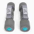 Gantere Reebok 2 x 1 kg gri RAWT-11061BL 3