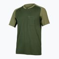 Tricou de ciclism pentru bărbați Endura GV500 Foyle Tech olive green